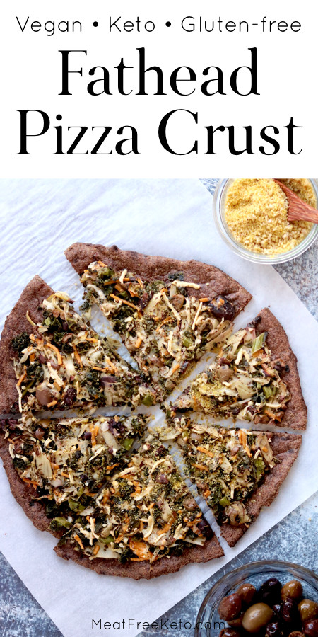 Vegan Keto Pizza Crust
 Vegan Fathead Pizza Crust gluten free nut free soy free