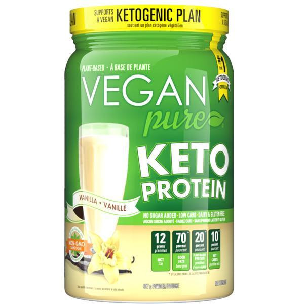 Vegan Keto Protein
 Vegan Pure Keto Protein Powder Vanilla