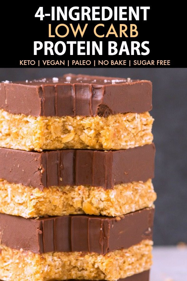 Vegan Keto Protein Bars
 Homemade Low Carb Protein Bars Paleo Keto Vegan