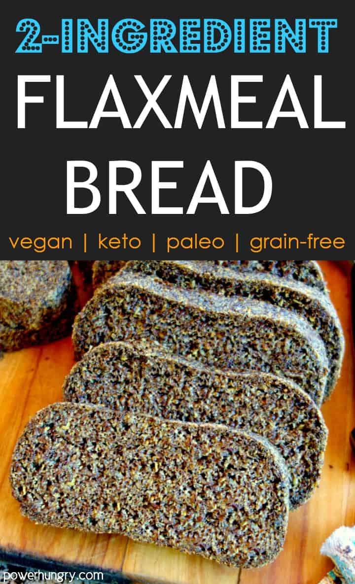 Vegan Keto Sandwich Bread
 2 Ingre nt Flax Sandwich Bread vegan keto grain free