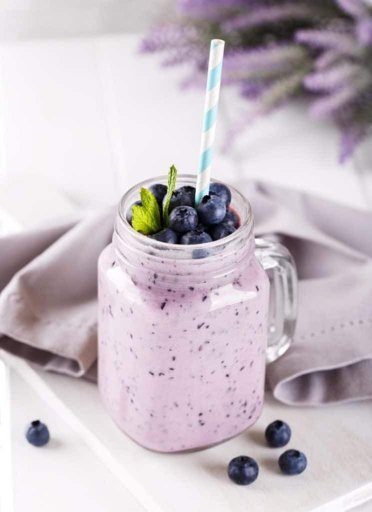 Vegan Keto Smoothie
 Blueberry Avocado Smoothie Recipe Keto Low Carb Dairy