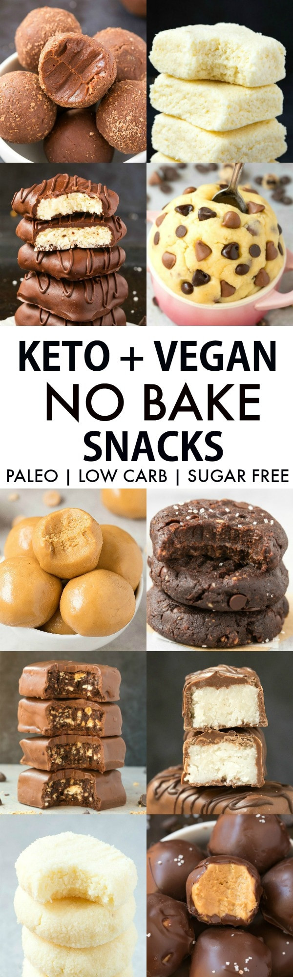 Vegan Keto Snacks Easy
 Easy Keto Vegan No Bake Snacks Paleo Low Carb