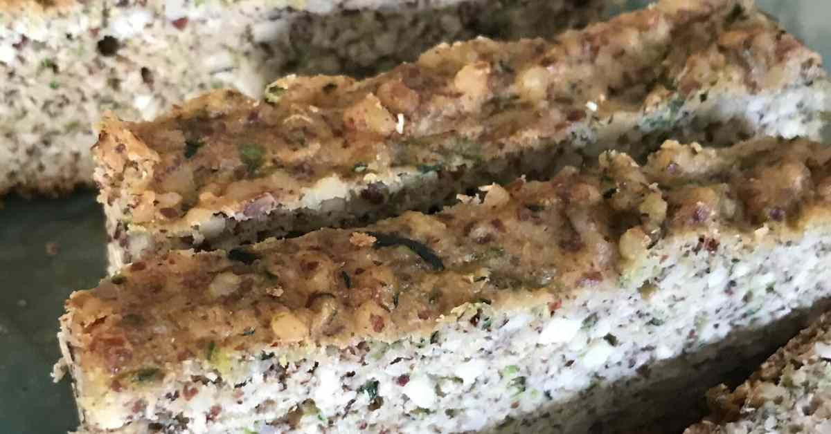 Vegan Keto Zucchini Bread
 Vegan keto Ayurvedic zucchini bread ForeverSunday