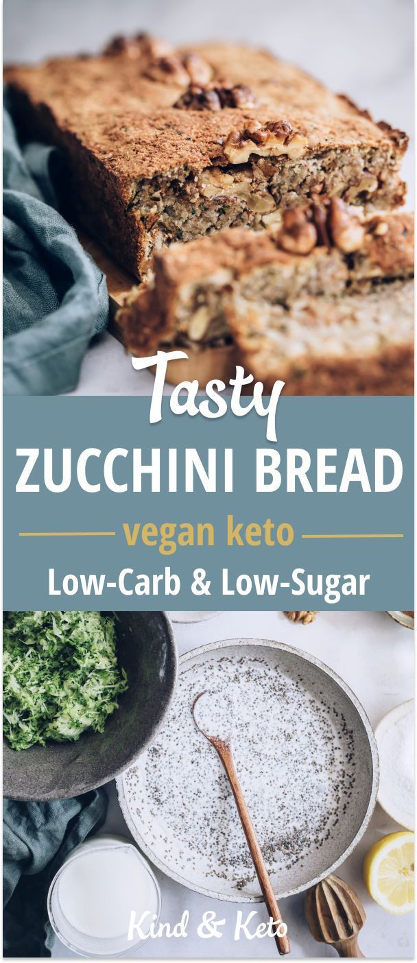 Vegan Keto Zucchini Bread
 Easy Bake Vegan Keto Zucchini Bread