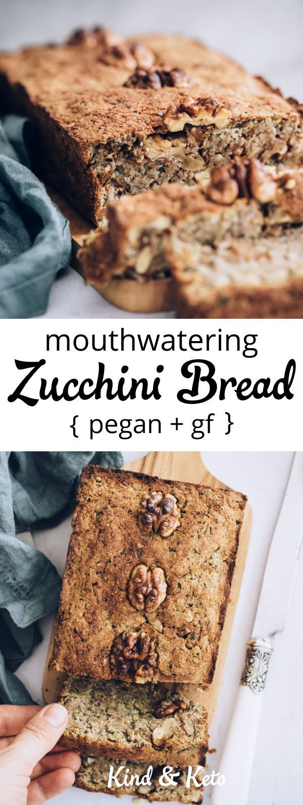 Vegan Keto Zucchini Bread
 Easy Bake Vegan Keto Zucchini Bread Recipe