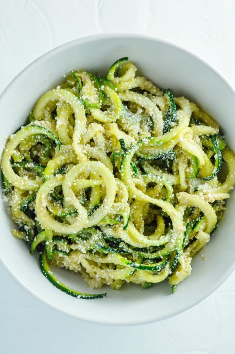 Vegan Keto Zucchini Recipes
 Zucchini Noodles w Browned Butter & Mizithra Cheese