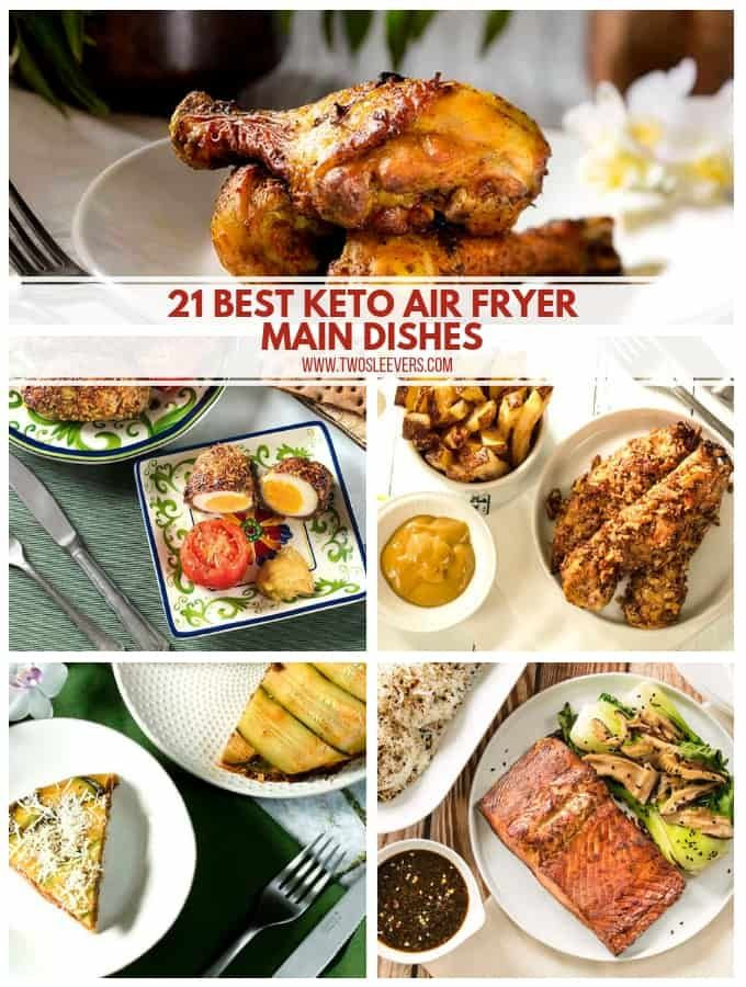 Vegetarian Keto Air Fryer Recipes
 21 Best Keto Air Fryer Main Dishes