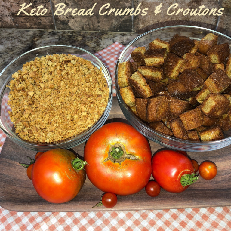 Vegetarian Keto Bread Crumbs
 Keto Bread Crumbs & Croutons Ketonia