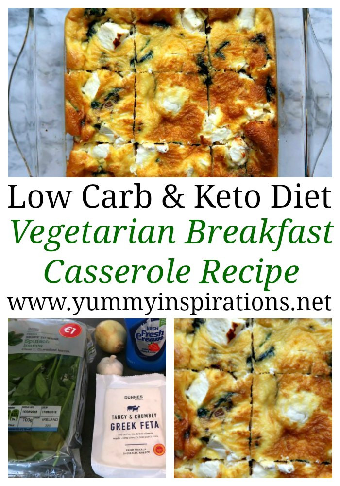 Vegetarian Keto Breakfast Easy
 Keto Ve arian Breakfast Casserole Easy Low Carb