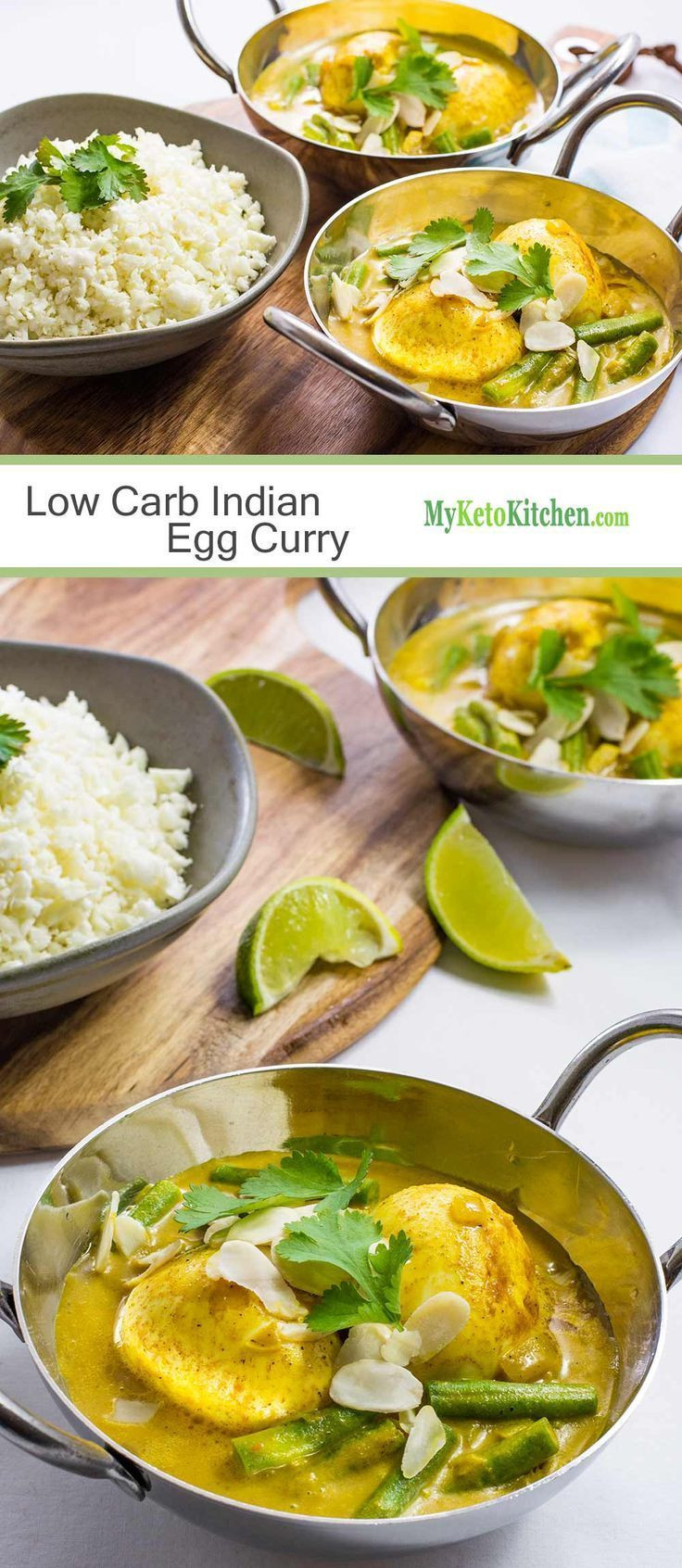 Vegetarian Keto Curry
 Low Carb Indian Boiled Egg Curry Recipe