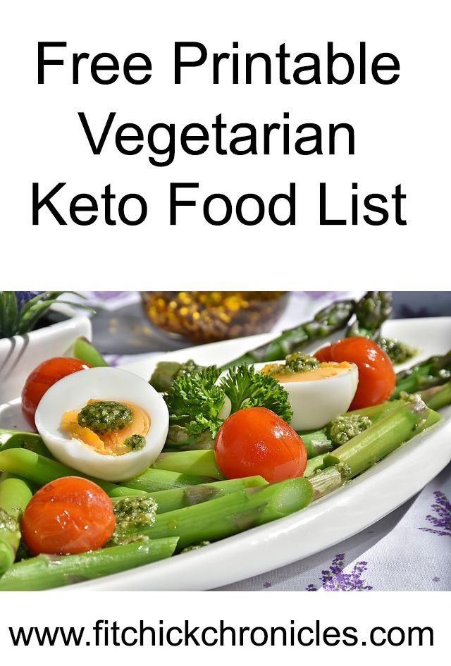 Vegetarian Keto Diet List
 Ve arian Keto Food List