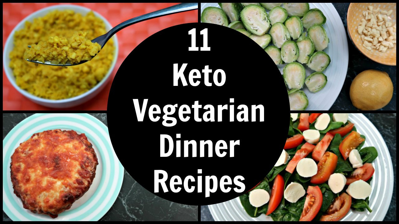 Vegetarian Keto Dinner
 11 Keto Ve arian Dinner Recipes Easy Low Carb Meal Ideas