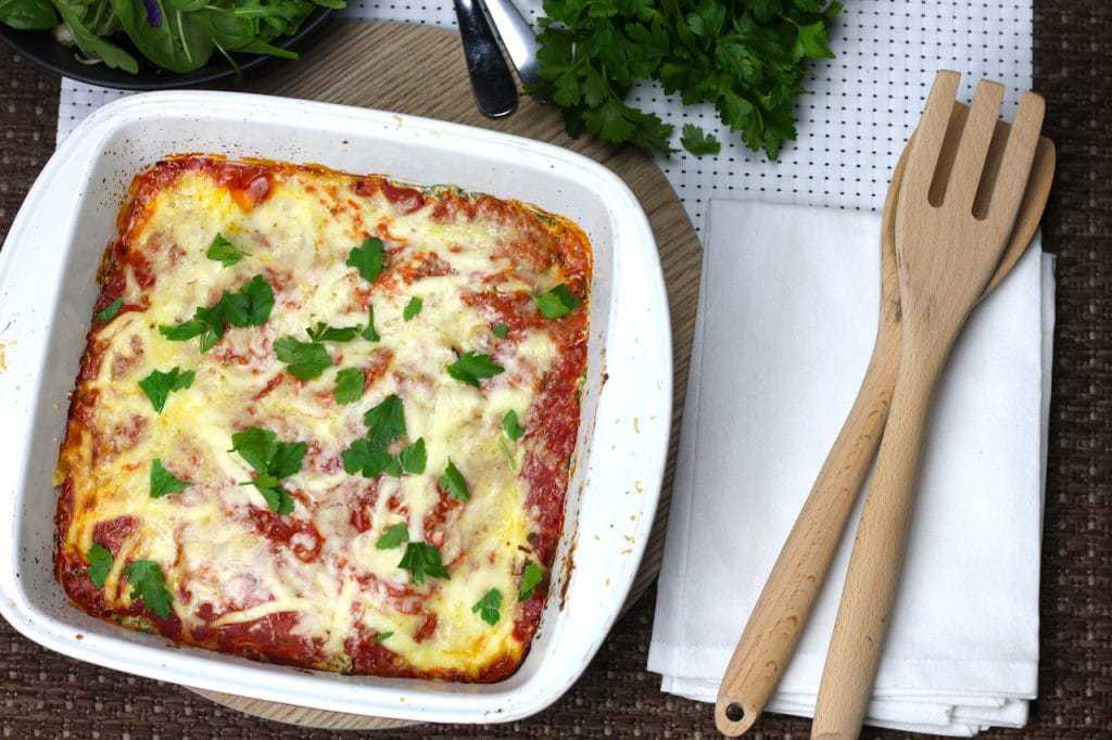 Vegetarian Keto Lasagna Recipe
 Spinach and Ricotta Keto Ve arian Lasagna