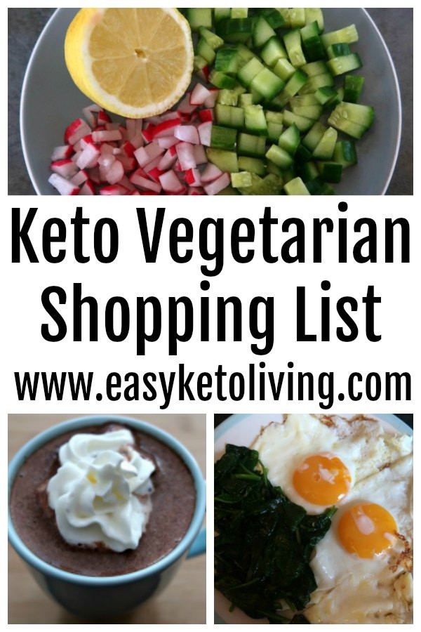 Vegetarian Keto List
 Keto Ve arian Shopping List Low Carb Veggie Shopping