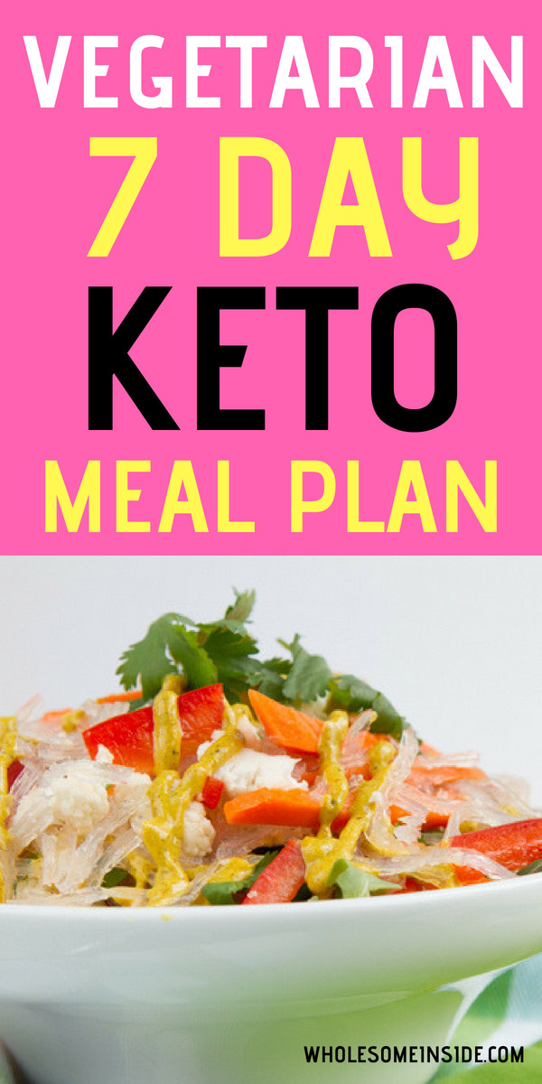 Vegetarian Keto Meal Plan Easy
 7 Day Ve arian Keto Meal Plan