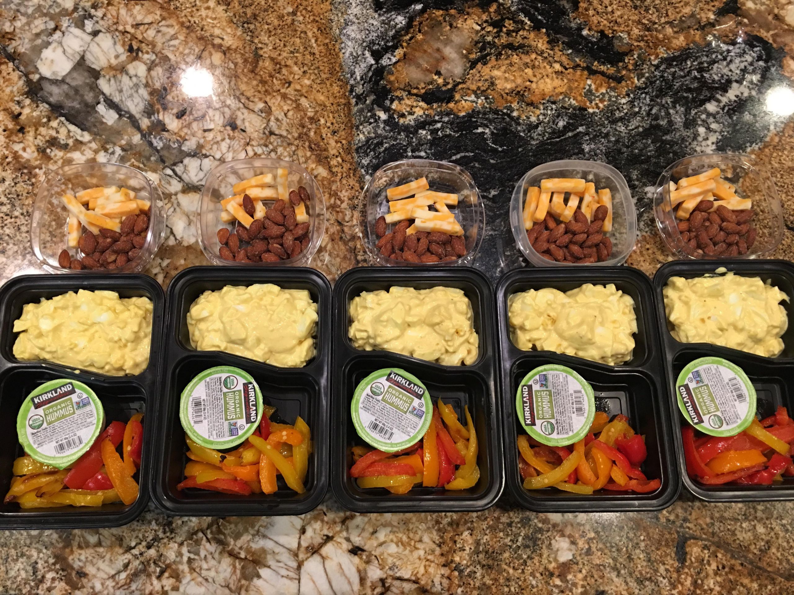 Vegetarian Keto Meal Prep
 Ve arian Keto Lunch and Snack about 13 net carbs total