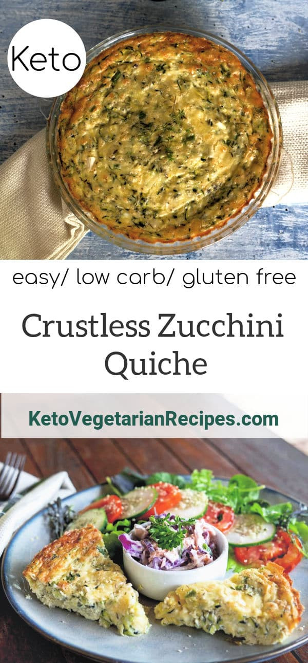 Vegetarian Keto Quiche
 keto crustless quiche Keto & Low Carb Ve arian Recipes