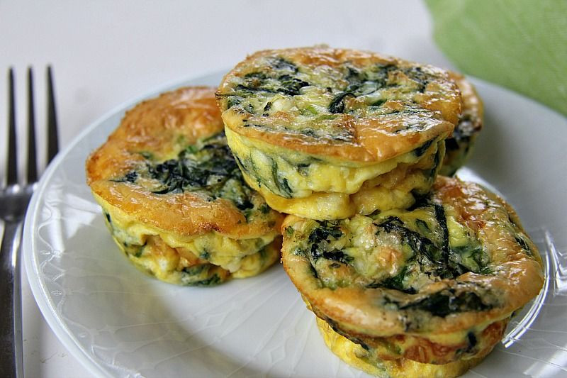 Vegetarian Keto Quiche
 Spinach & Feta Mini Quiche Keto & Low Carb Ve arian