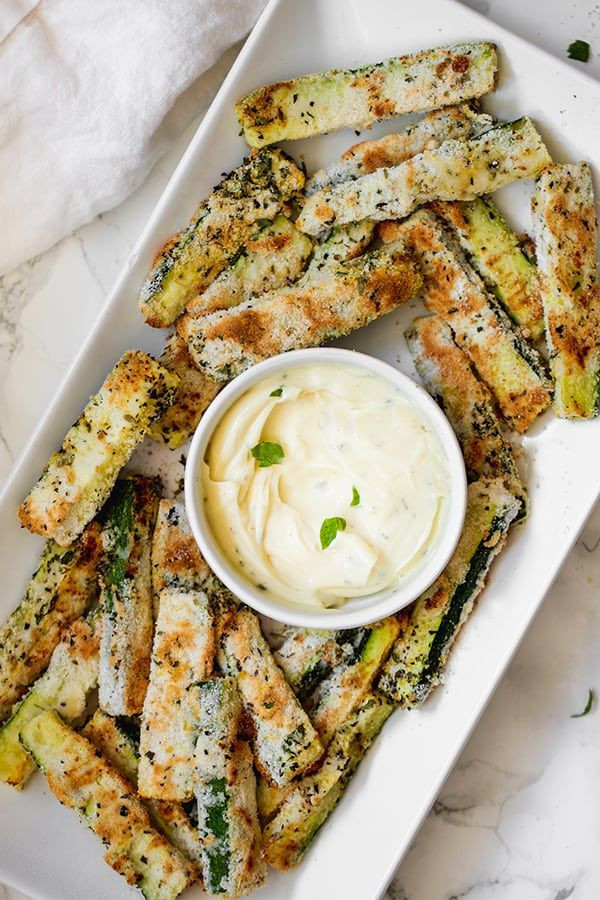 Vegetarian Keto Recipes Low Carb Dairy Free
 Baked Low Carb Zucchini Fries Paleo AIP Keto Dairy