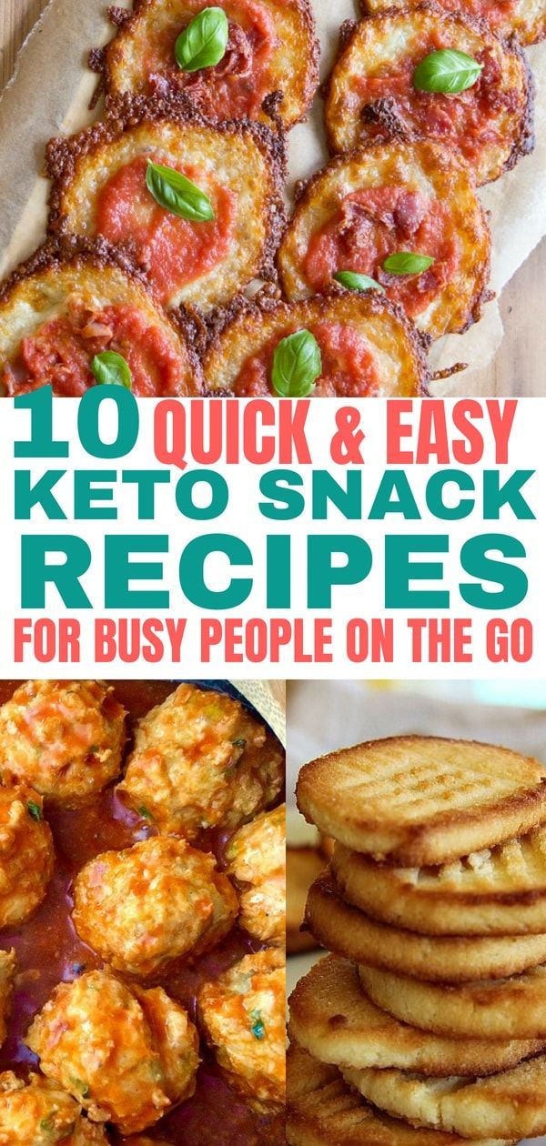 Vegetarian Keto Snacks On The Go
 10 Super Satisfying Keto Snack Recipes