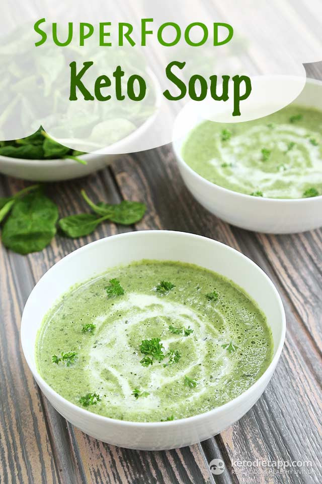 Vegetarian Keto Soup
 SuperFood Keto Soup