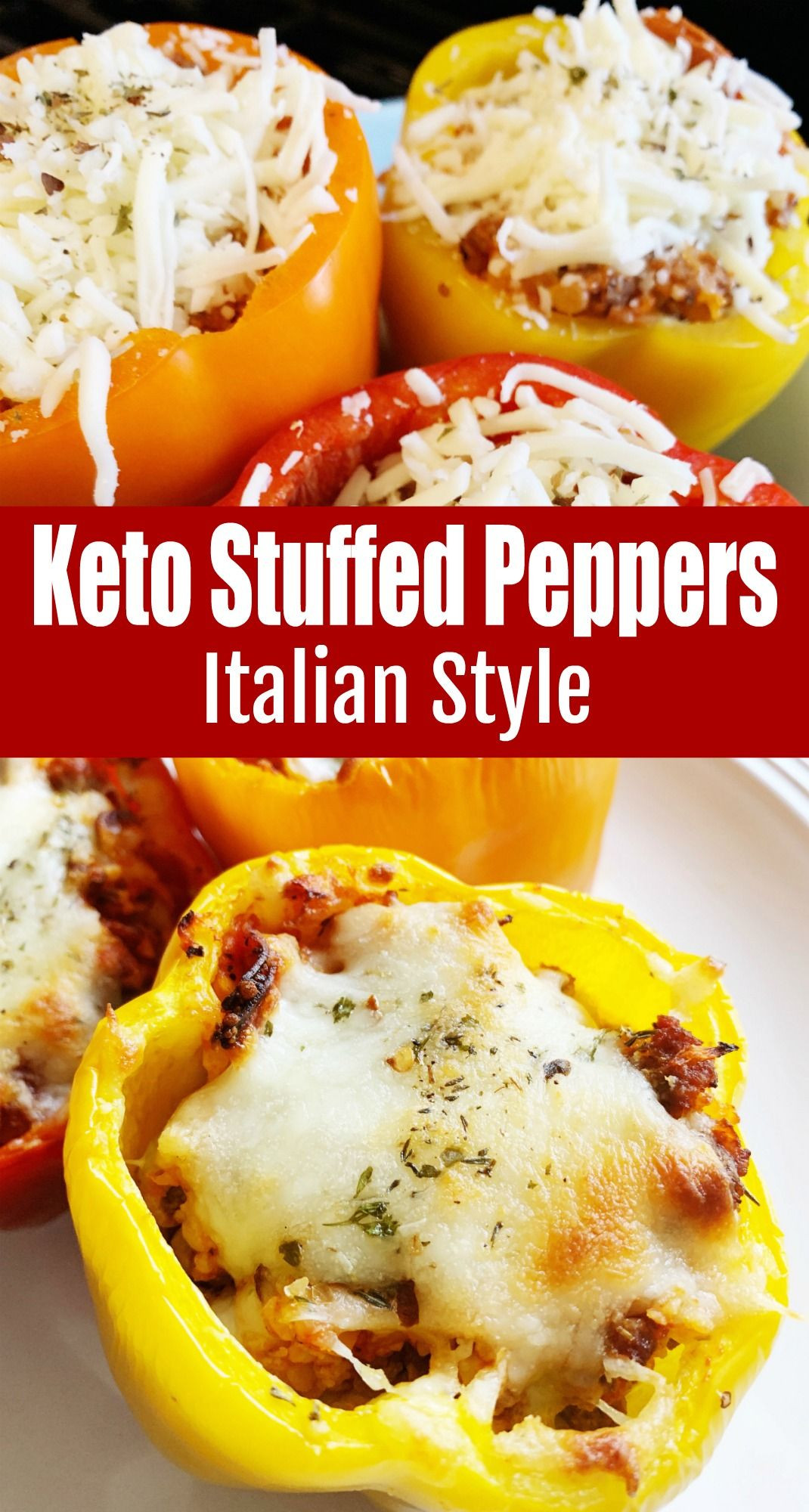 Vegetarian Keto Stuffed Peppers
 Keto Stuffed Peppers with Pepperoni Linneyville