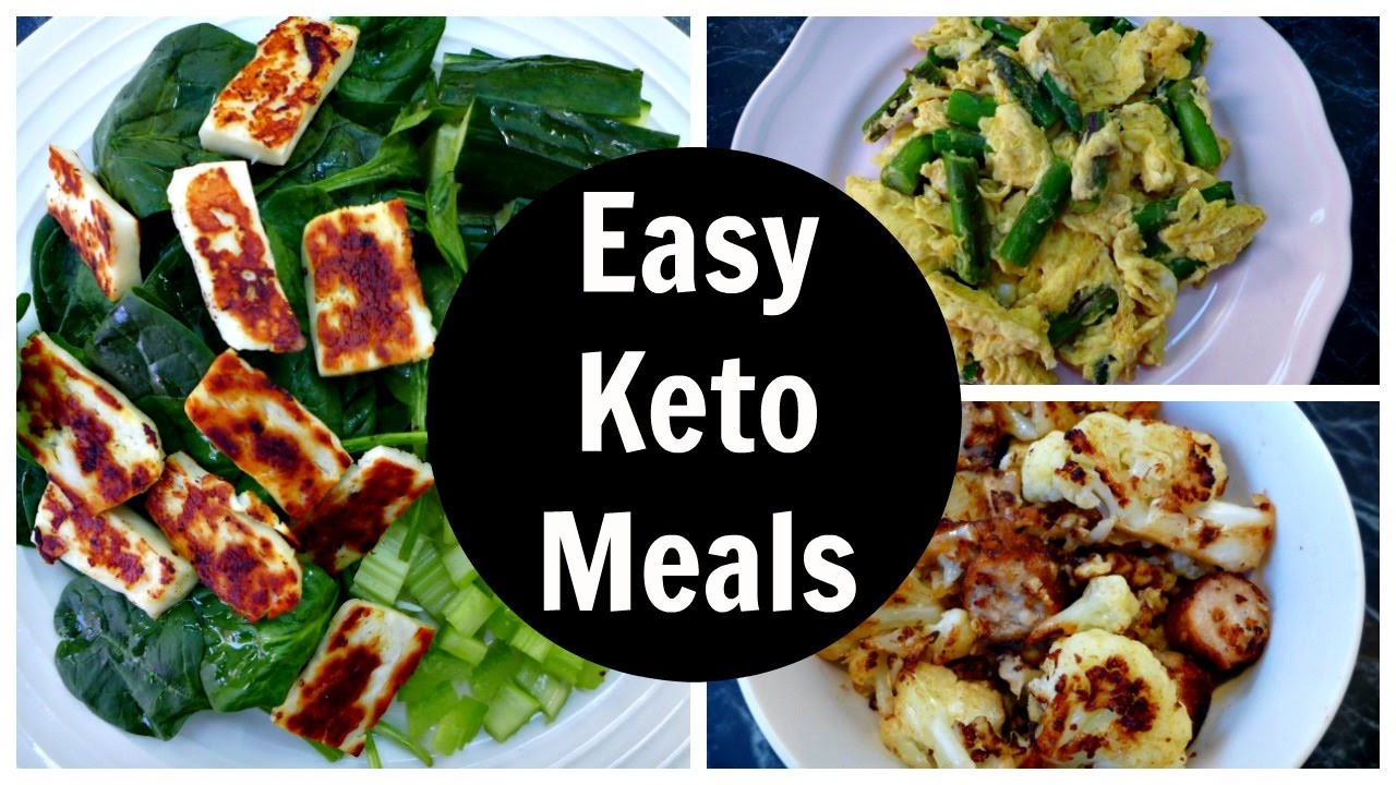 What To Eat On Keto Diet Meals
 Easy Keto Meals Full Day of Low Carb Ketogenic Diet