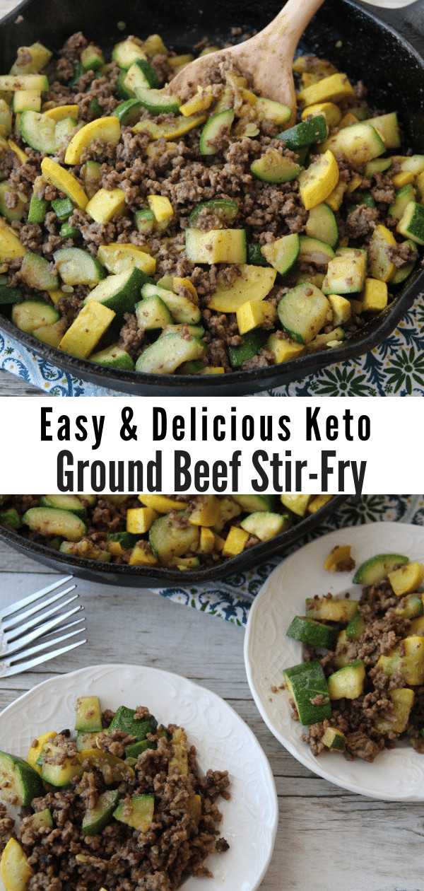 What To Make With Ground Beef Keto
 Keto Ground Beef Stir Fry Simple & Delicious