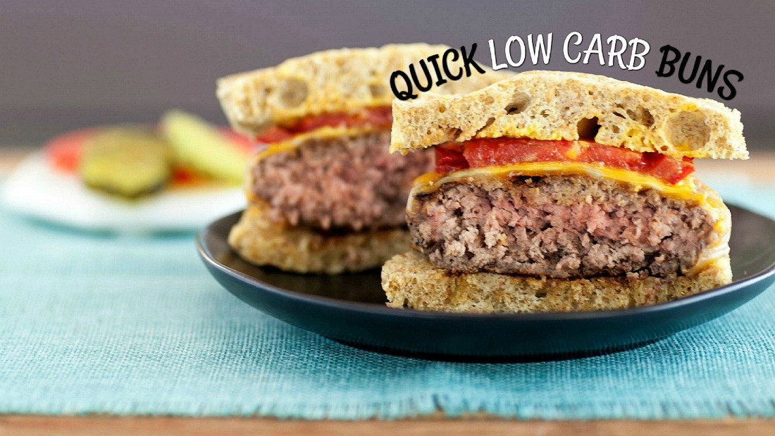 Zero Carb Buns
 Quick Low Carb Buns