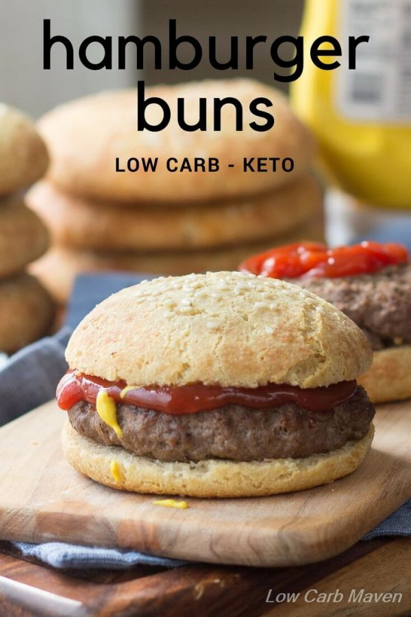 Zero Carb Buns
 Low Carb Hamburger Buns Keto Sandwich Rolls