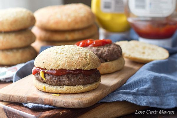 Zero Carb Buns
 Low Carb Hamburger Buns Keto Sandwich Rolls