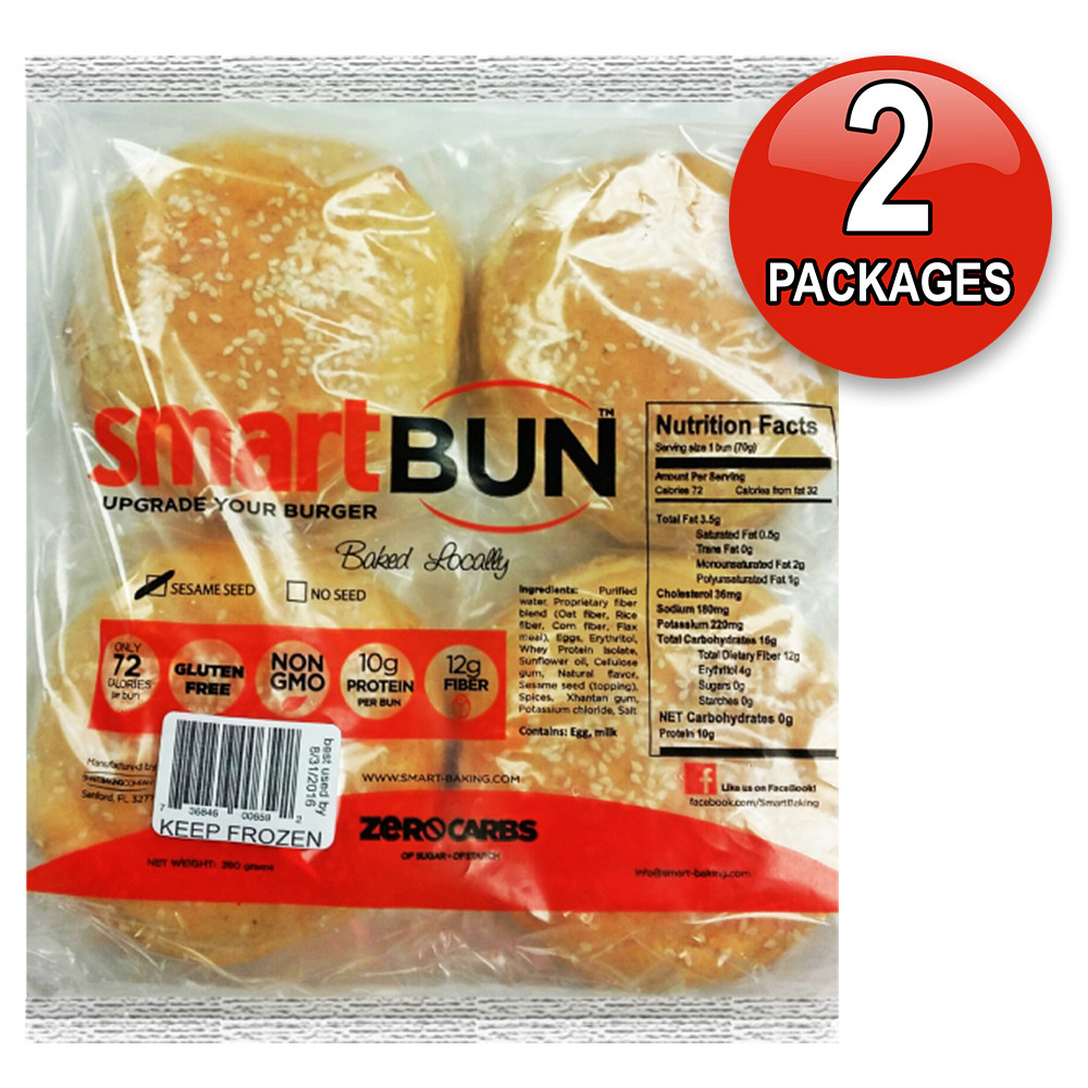 Zero Carb Buns
 Smart Baking pany ZERO Net Carbs Gluten Free Low