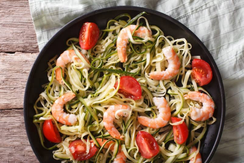 Zoodles And Shrimp Keto
 Keto Skillet Shrimp Scampi and Zoodles iSaveA2Z