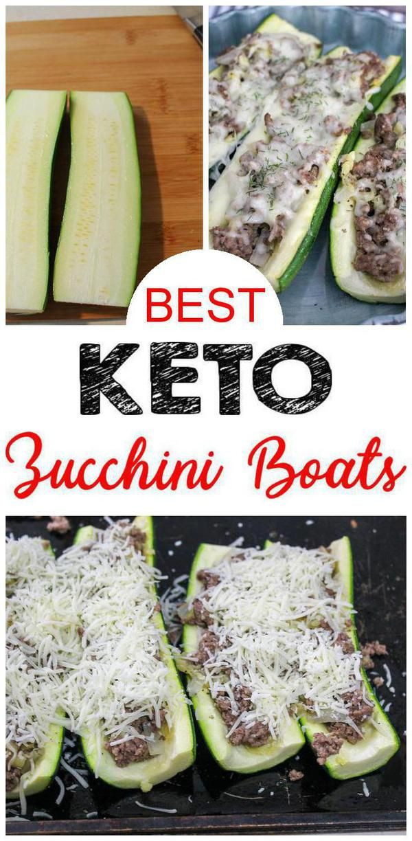 Zucchini Boats Beef Keto
 Keto Low Carb Zucchini Boats With Ground Beef