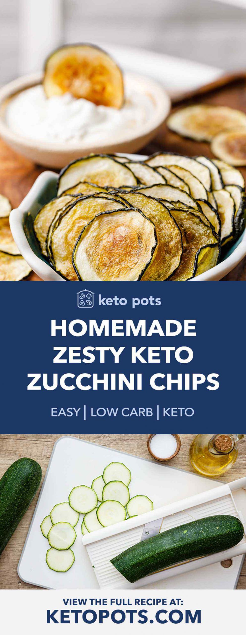 Zucchini Keto Chips
 Homemade Zesty Keto Zucchini Chips Crowd Pleaser Keto Pots