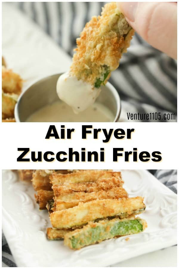 Zucchini Keto Fries
 Keto Zucchini Fries Made in the Air Fryer Venture1105