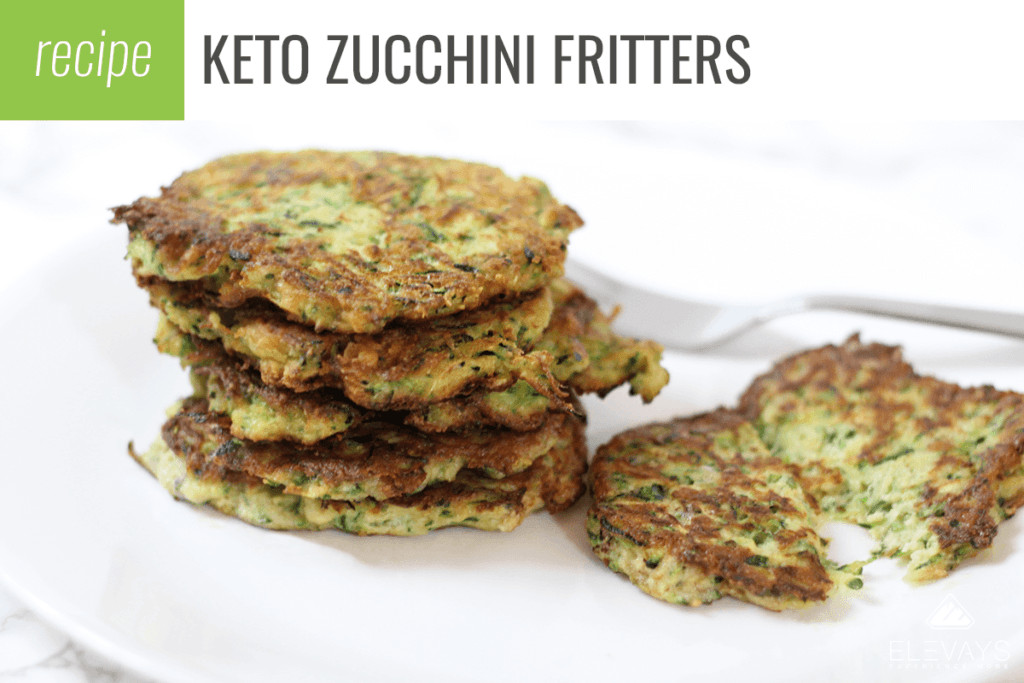 Zucchini Keto Fritters
 Our Favorite Keto Snacks Recipes for Staying in Ketosis