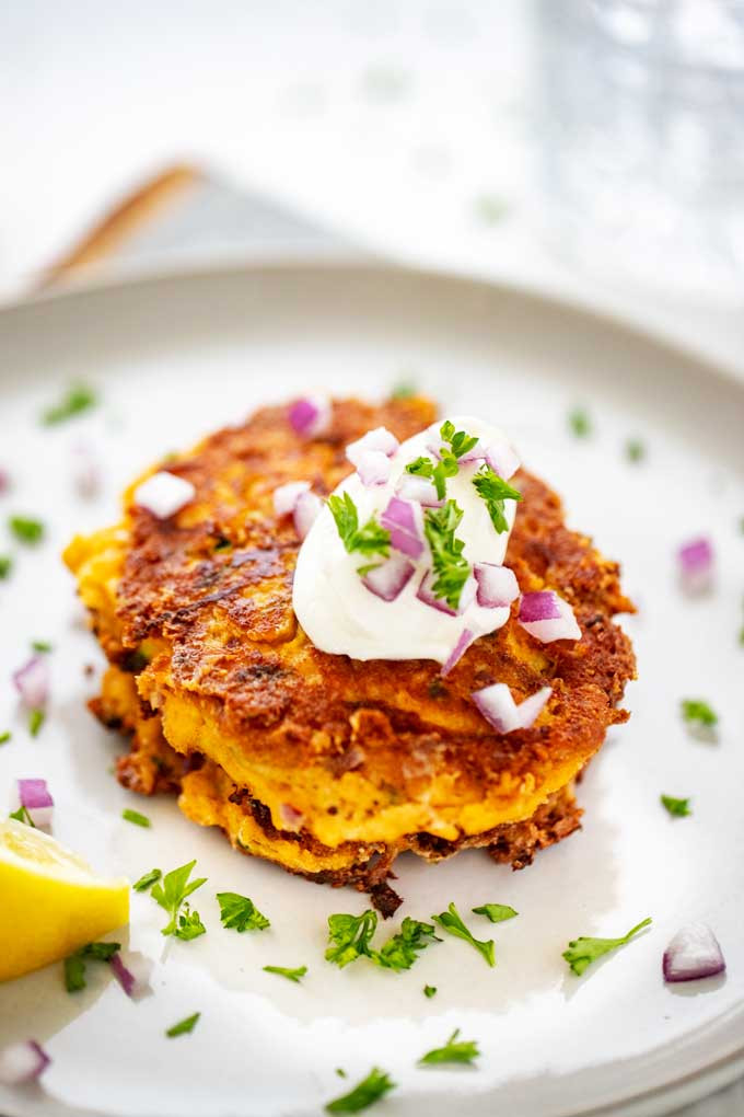 Zucchini Keto Fritters
 Keto Zucchini Fritters Low Carb & Gluten Free Kicking