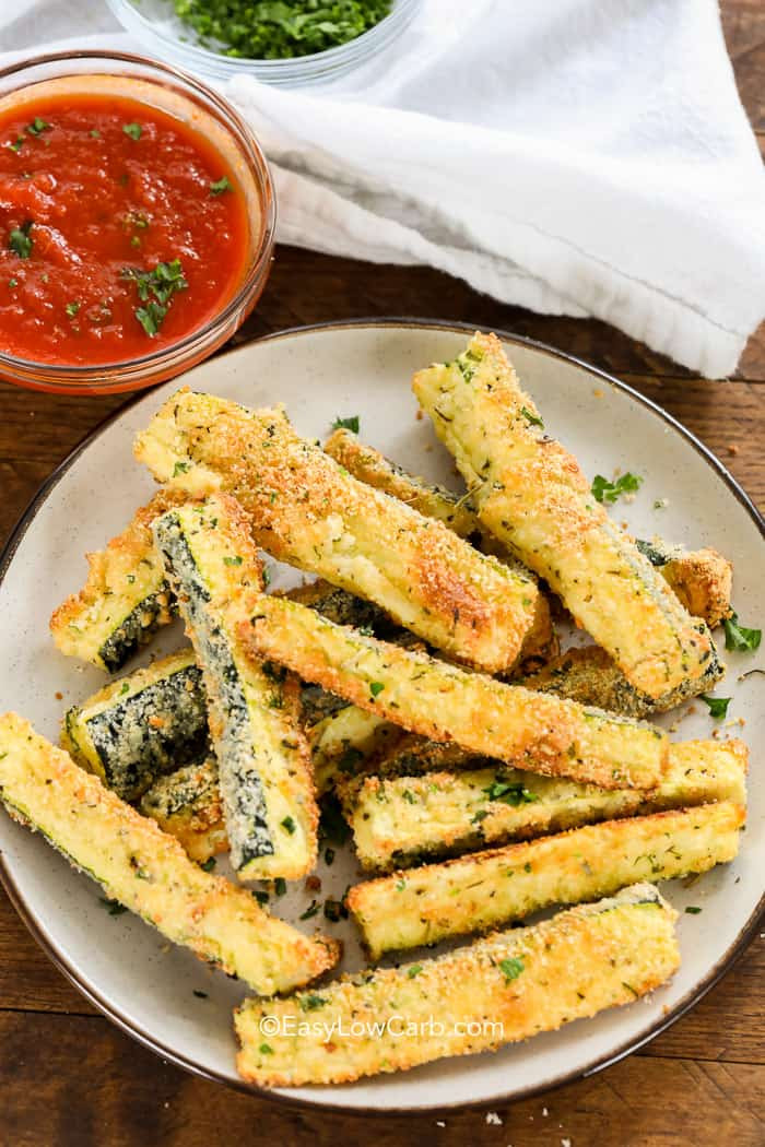 Zucchini Keto Recipes Easy
 Low Carb Keto Zucchini Fries Easy Low Carb