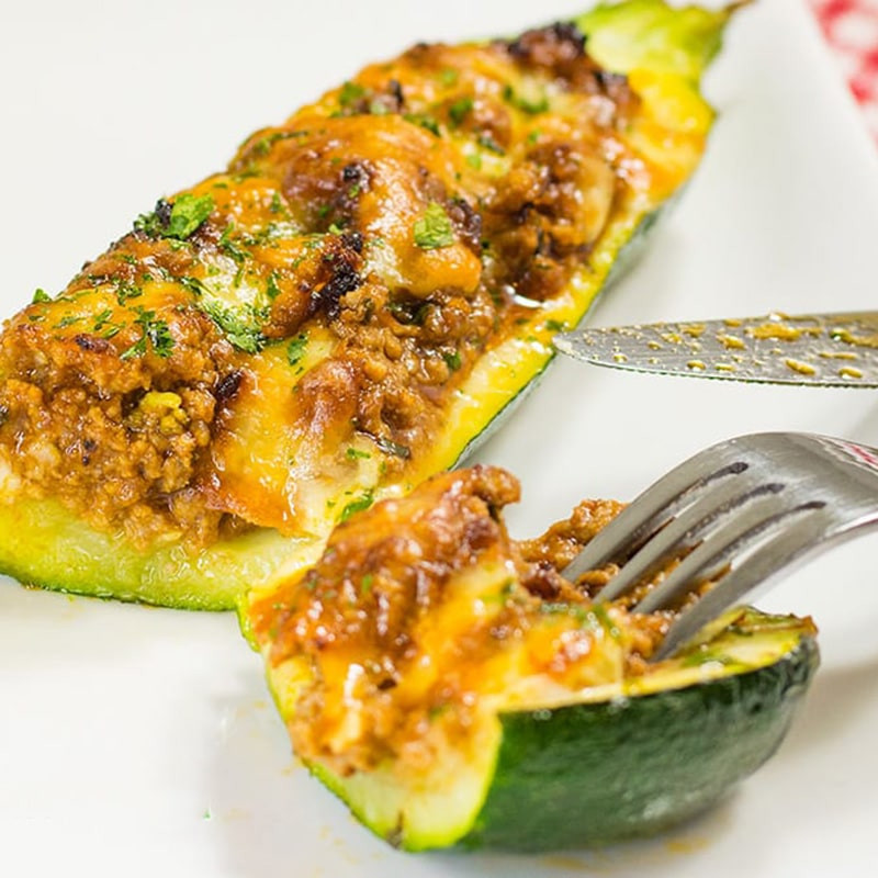 Zucchini Keto Recipes Videos
 Easy Keto Zucchini Boats Stuffed with Bolognese Sauce