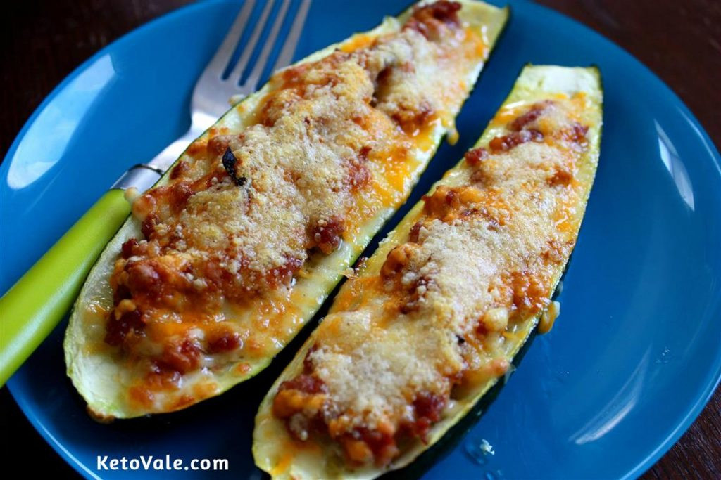 Zucchini Keto Recipes Videos
 Stuffed Zucchini Boats With Ground Beef Recipe