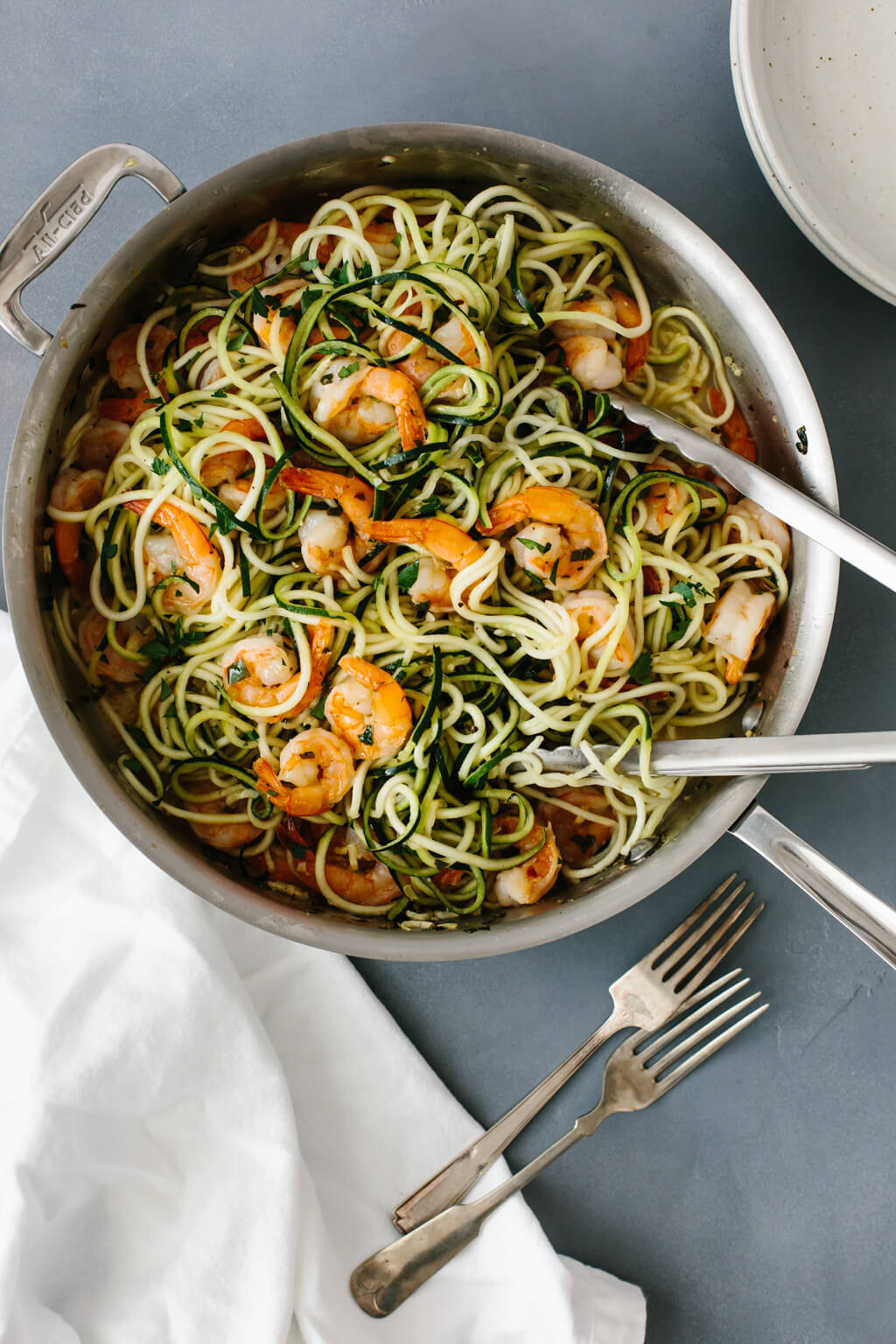 Zucchini Noodles And Shrimp Keto
 Zucchini Pasta with Lemon Garlic Shrimp Downshiftology