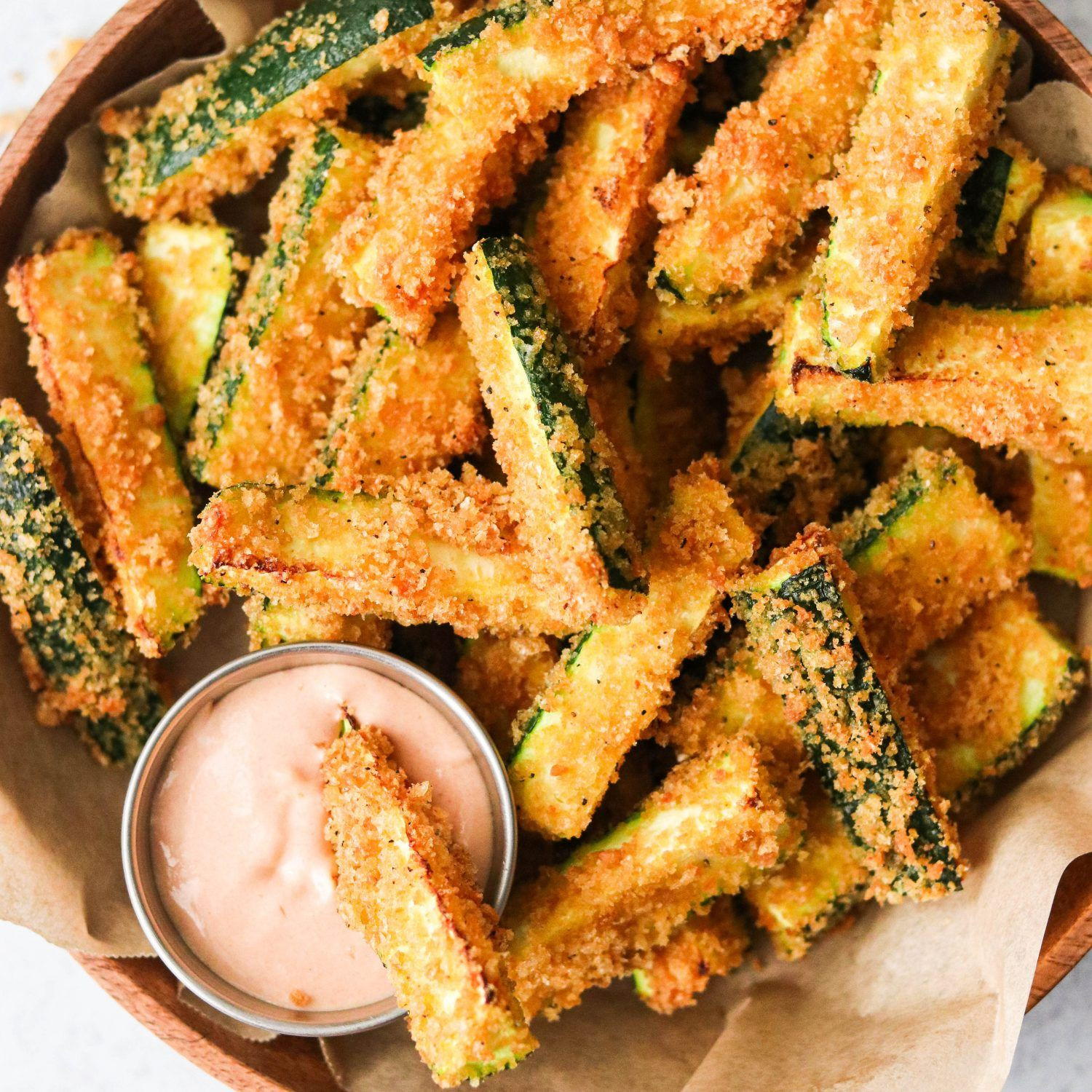 Zucchini Recipes Air Fryer Keto
 Keto Zucchini Fries in the Air Fryer Paleo Whole30