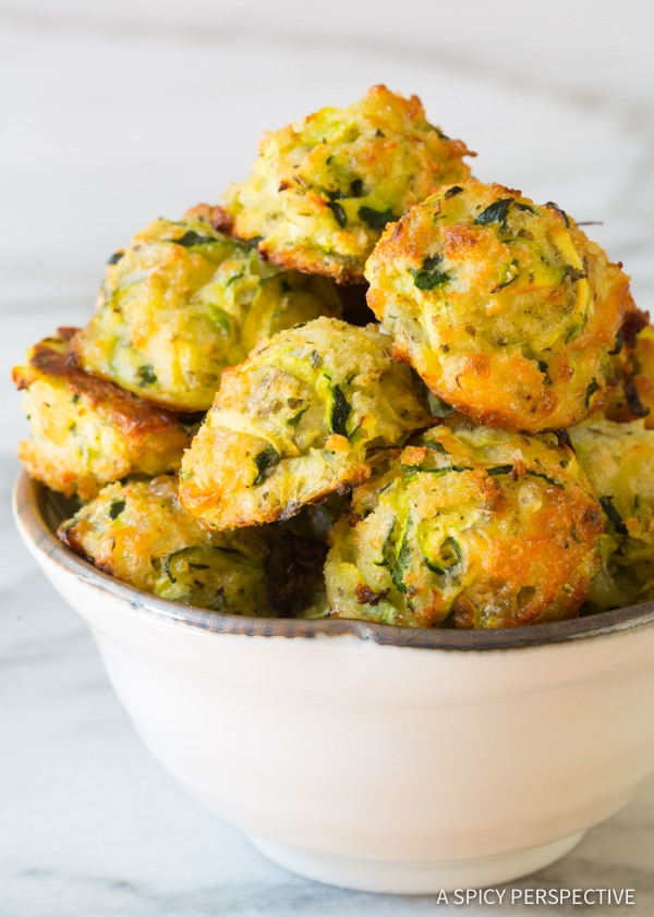 Zuchini Baking Recipes Healthy Keto
 Healthy Baked Zucchini Tots A Spicy Perspective