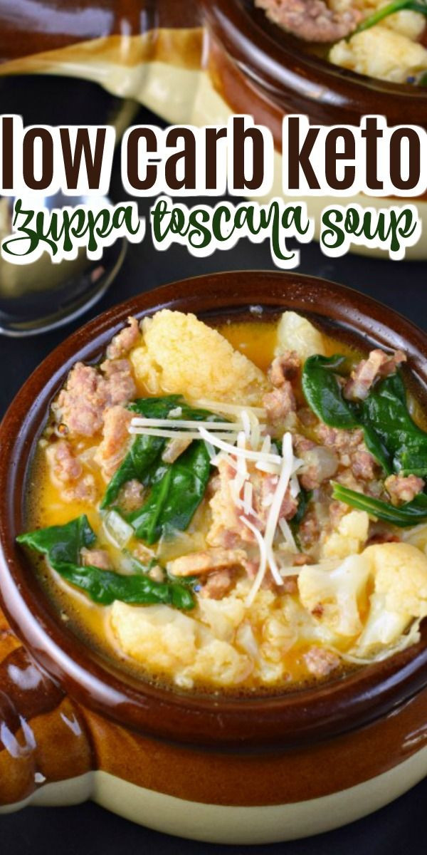 Zuppa Toscana Soup Crockpot Keto
 Low Carb Keto Zuppa Toscana Soup recipe is packed with