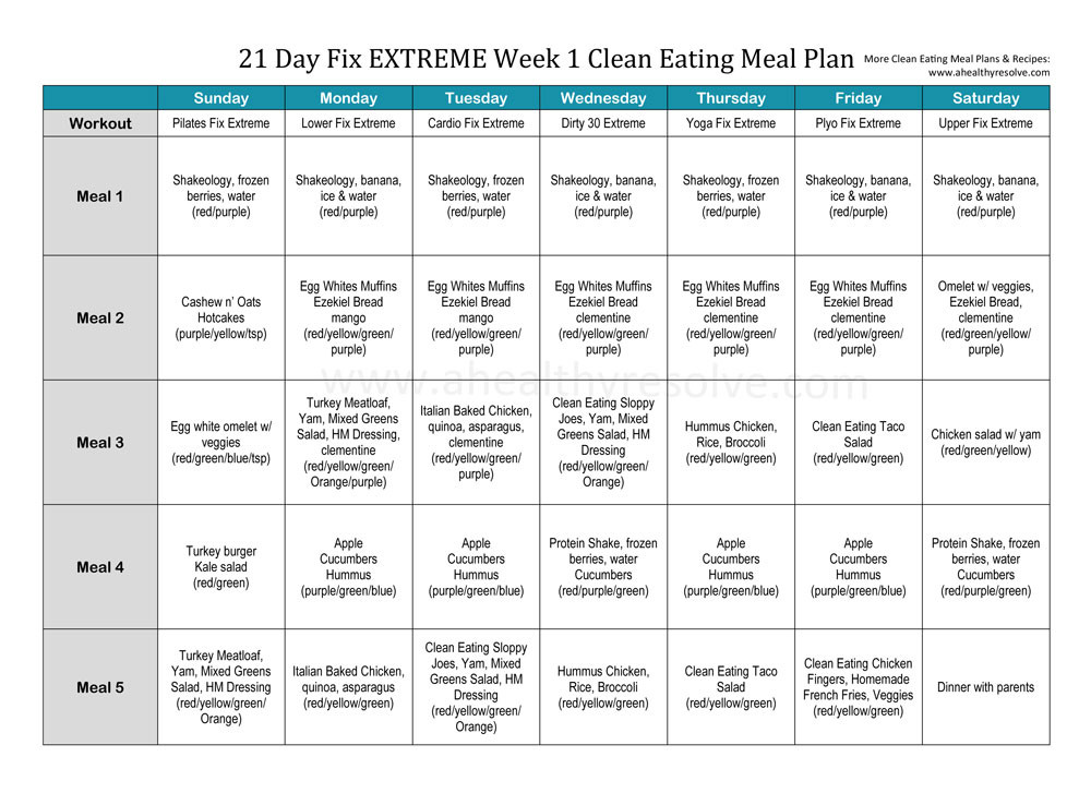 21 Day Weight Loss Meal Plan
 21 Day Weight Loss Meal Plan dreamsnews