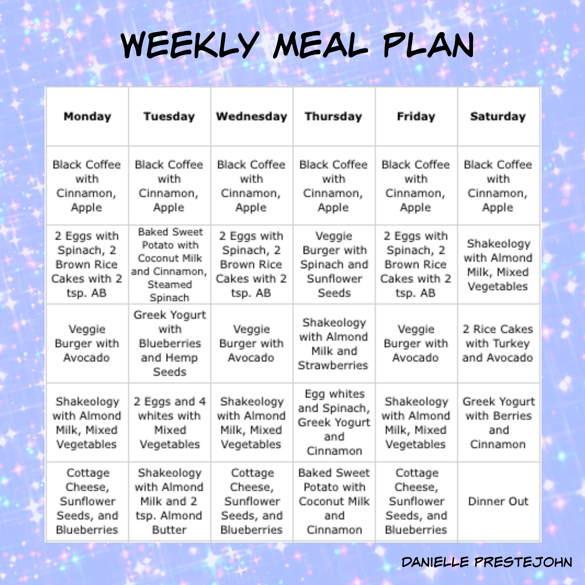 28 Day Weight Loss Meal Plan
 28 Day weight loss plan Menu Plan