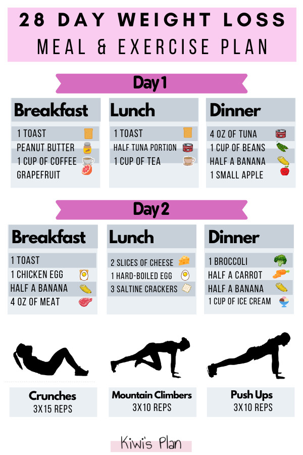 15 Wonderful 28 Day Weight Loss Meal Plan Best Product Reviews