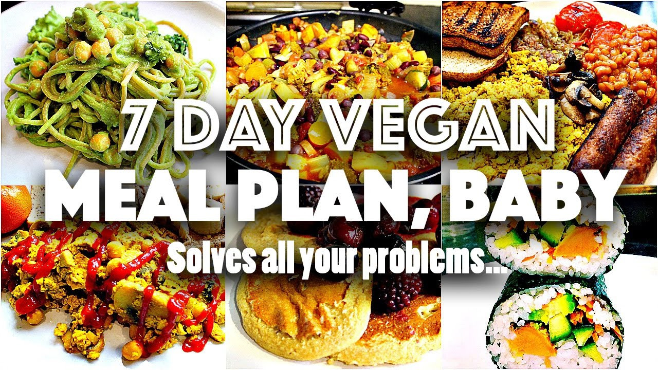 7 Day Vegan Plan
 7 DAY VEGAN CHALLENGE MEAL PLAN Easy go to recipes
