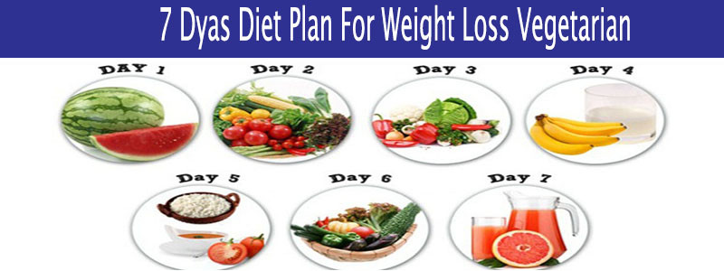 7 Day Vegetarian Weight Loss Meal Plan
 7 Days Diet Plan For Weight Loss Ve arian Diet Plan
